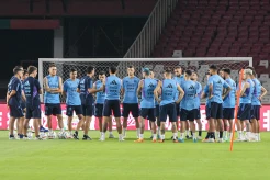Intip Latihan Timnas Argentina Jelang Lawan Indonesia di SUGBK