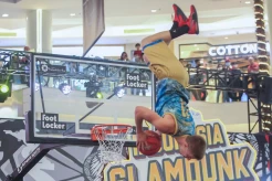 Aksi Freestyle Pebasket Asal Hungaria Meriahkan Indonesia Slamdunk Festival