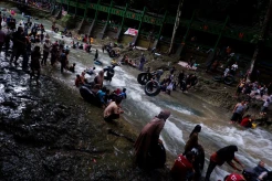 Pengunjung Padati Wisata Alam Bantimurung Selama Liburan Idul Adha