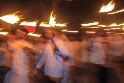 Potret Keseruan Pawai Obor Sambut Tahun Baru Islam 1 Muharram 1445 H