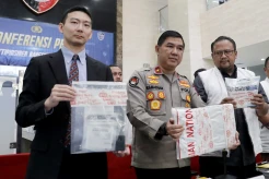 Bareskrim Rilis Pengungkapan Kasus Peretasan Kartu Kredit