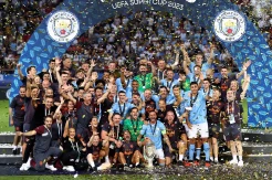 Man City Ukir Sejarah, Perdana Angkat Trofi Piala Super UEFA