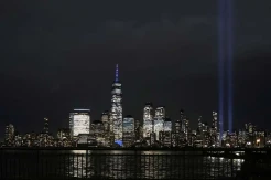22 Tahun Tragedi 9/11, Instalasi Seni Tribute in Light Terangi Langit New York