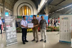 Cegah Penyakit ISPA, MNC Peduli X Skrineer Bagikan 150.000 Masker ke Pengguna KRL