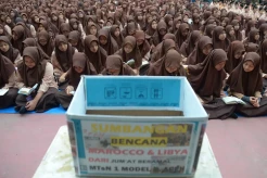 Pelajar Aceh Gelar Yasinan untuk Korban Bencana Maroko dan Libya