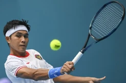 Petenis Muhammad Rifqi Fitriadi Lolos Putaran Ketiga Asian Games 2022