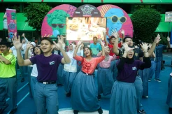 Momen Keseruan Sound of Love After Class di SMA Negeri 68 Jakarta