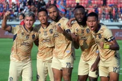 Hasil BRI Liga 1 : Arema FC Kalahkan PSS Sleman 2-1