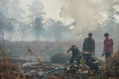Karhutla Ancam Permukiman Warga di Kalsel