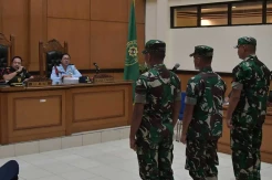 Sidang Perdana 3 Oknum TNI Kasus Pembunuhan Berencana