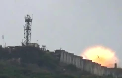 Hizbullah Gempur Habis-habisan Pos Militer Israel di Perbatasan Lebanon Selatan