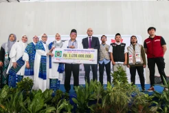BKMT Berikan Donasi Sebesar Rp 1.6 Miliar untuk Rakyat Palestina