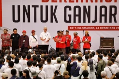 Ribuan Pesilat Deklarasikan Dukungan untuk Ganjar-Mahfud di Pilpres 2024