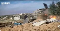 Gempuran Roket Hamas Sergap Konvoi Kendaraan Militer Israel di Gaza Utara