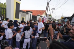 Sambil Berolahraga, Ganjar Pranowo Sapa Warga Tegal