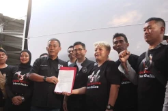 Ribuan Driver Online Deklarasikan Dukungan untuk Ganjar-Mahfud di TPD DKI Jakarta