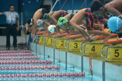 500 Perenang Ramaikan Kejuaraan Renang Antar Perkumpulan Danlanal Semarang Cup II 2024
