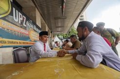 Layanan Pembayaran Zakat Fitrah di Masjid Istiqlal Berlangsung hingga Malam Takbiran