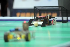 Turnamen Robotik Indonesia 2024 di TMII
