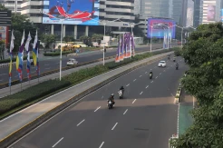 Iduladha 1445 H, Jalan Protokol di Jakarta Lengang