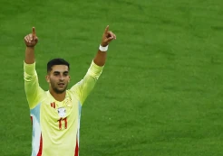 Tampil dengan Skuad Pelapis, Spanyol Masih Terlalu Perkasa Bagi Albania