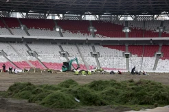 Revitalisasi Rumput Stadion Utama Gelora Bung Karno