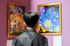 Melihat Pameran Lukisan Karya Penyandang Disabilitas