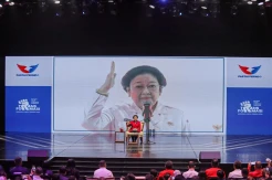 Hadiri Mukernas Partai Perindo, Megawati Sampaikan Pidato Kebangsaan