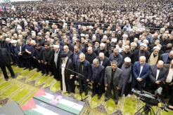 Ayatollah Ali Khamenei Pimpin Langsung Salat Jenazah Ismail Haniyeh