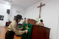 Bakti Sosial Menyambut HUT Pramuka ke-63