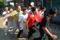 Meriahnya Lomba Agustusan Warga Bulusan Semarang
