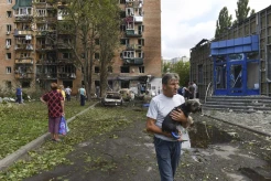Rudal Ukraina Hantam Gedung Apartemen di Wilayah Kursk Rusia
