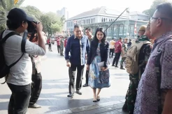 Tiba di Masjid Istiqlal, HT dan Liliana Tanoesoedibjo Ikut Menyambut Kedatangan Paus Fransiskus