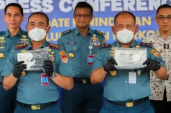 Koarmada RI Gagalkan Penyelundupan 84,75 Kg Kokain dan 1 Kg Sabu