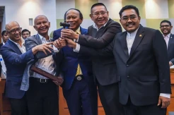 Pelantikan Pimpinan Badan Anggaran DPR
