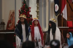 Misa Keluarga dalam Perayaan Natal di Gereja Katedral
