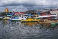 Potret Perkampungan Nelayan di Pinggiran Pelabuhan Paotere