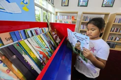 Keceriaan Anak-anak Rusunawa Penggilingan Ikuti Acara Gerakan Literasi Jakarta