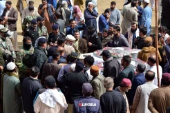 Pemakaman Korban Serangan Teroris Kereta Api di Quetta Pakistan