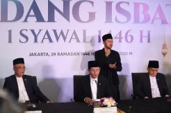 Pemerintah Menetapan 1 Syawal 1466 H Pada Senin 31 Maret 2025