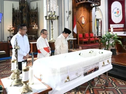 Presiden Prabowo Sampaikan Bela Sungkawa atas Wafatnya Uskup Emeritus Keuskupan Agung Kupang