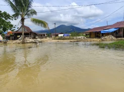 Sungai Sumara Meluap, 25 Rumah Terendam Banjir di Morowali Utara