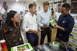 Misi Perdagangan Belanda Kunjungi Fasilitas Produksi Benih Hortikultura EWINDO