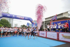 MNC Life Hadirkan Proteksi Jiwa di Jakarta Sky Fun Run 2025