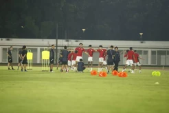 Timnas U-23 Indonesia Gelar Latihan Jelang Laga Kontra Filipina di Piala AFF U-23