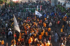 Mahasiswa Gelar Aksi Rebut Kembali Kedaulatan Rakyat