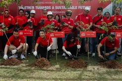 Generali Indonesia Tanam Ratusan Pohon untuk Keberlangsungan Bumi
