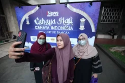 Antusiasme Jemaah Hadiri Acara Cahaya Hati Indonesia di Masjid Istiqlal