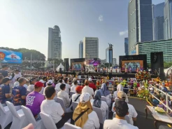 KORMI DKI Jakarta Ramaikan Car Free Day, Jaga Jakarta Penuh Warna