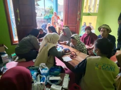 PMC Gandeng Indonesia CARE Layani Warga Terdampak Longsor Sukabumi